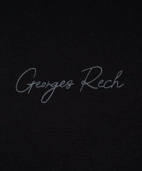 GEORGES RECH / ジョルジュ・レッシュ カットソー | ベアテンジャージーハイネックロゴカットソー | 詳細12