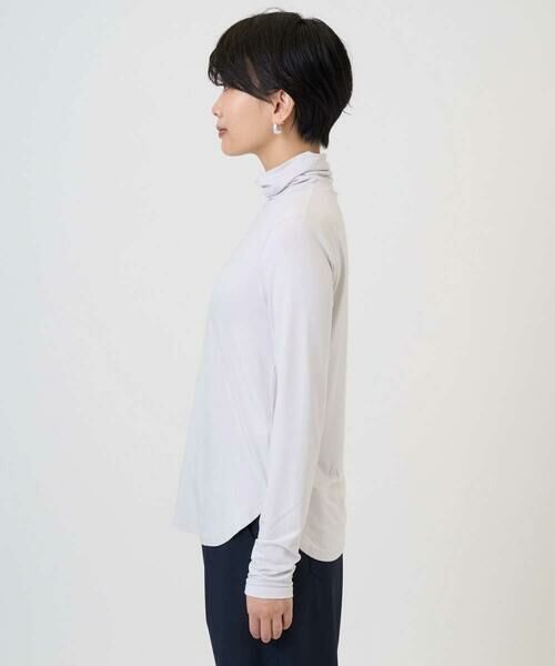 GEORGES RECH / ジョルジュ・レッシュ カットソー | ベアテンジャージーハイネックロゴカットソー | 詳細7