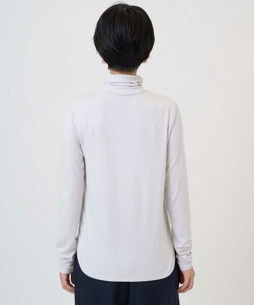 GEORGES RECH / ジョルジュ・レッシュ カットソー | ベアテンジャージーハイネックロゴカットソー | 詳細8