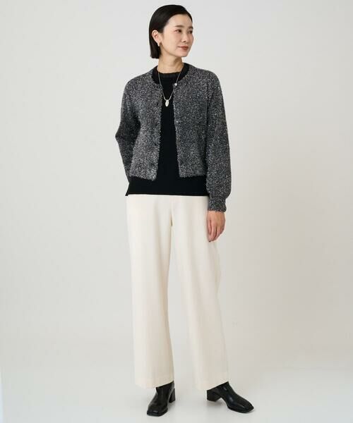 GEORGES RECH / ジョルジュ・レッシュ カーディガン・ボレロ | メタリックシャギーショートカーディガン | 詳細12