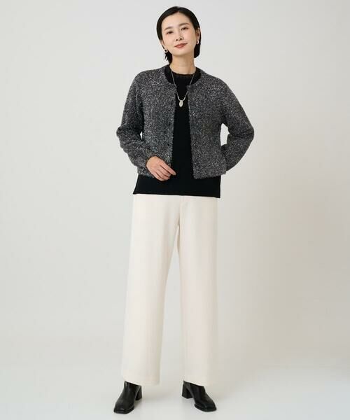 GEORGES RECH / ジョルジュ・レッシュ カーディガン・ボレロ | メタリックシャギーショートカーディガン | 詳細13