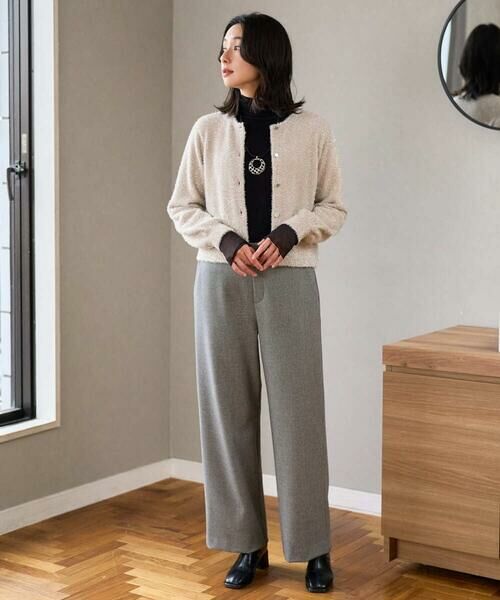 GEORGES RECH / ジョルジュ・レッシュ カーディガン・ボレロ | メタリックシャギーショートカーディガン | 詳細14