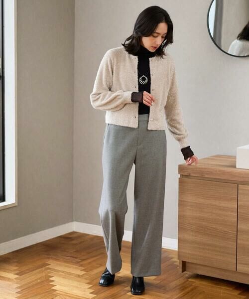 GEORGES RECH / ジョルジュ・レッシュ カーディガン・ボレロ | メタリックシャギーショートカーディガン | 詳細15