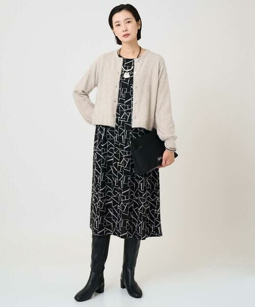 GEORGES RECH / ジョルジュ・レッシュ カーディガン・ボレロ | メタリックシャギーショートカーディガン | 詳細16