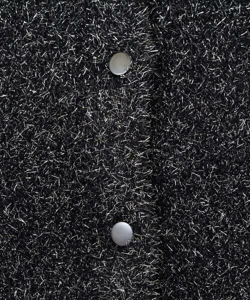 GEORGES RECH / ジョルジュ・レッシュ カーディガン・ボレロ | メタリックシャギーショートカーディガン | 詳細8