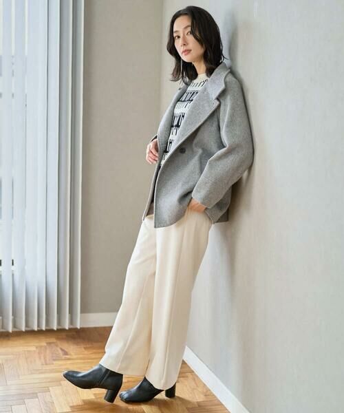 GEORGES RECH / ジョルジュ・レッシュ その他アウター | スーパー100ミドルスタンドカラーウールコート | 詳細20