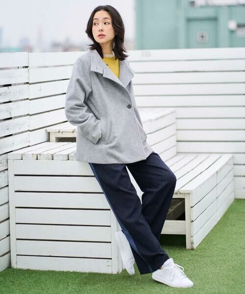 GEORGES RECH / ジョルジュ・レッシュ その他アウター | スーパー100ミドルスタンドカラーウールコート | 詳細22