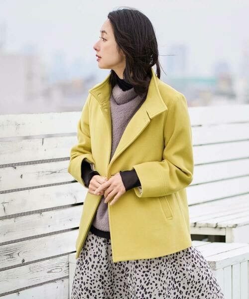 GEORGES RECH / ジョルジュ・レッシュ その他アウター | スーパー100ミドルスタンドカラーウールコート | 詳細4