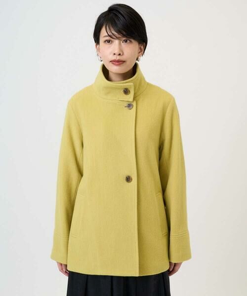 GEORGES RECH / ジョルジュ・レッシュ その他アウター | スーパー100ミドルスタンドカラーウールコート | 詳細5