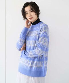 GEORGES RECH / ジョルジュ・レッシュ ニット・セーター | ジオメトリックジャガードウールニット