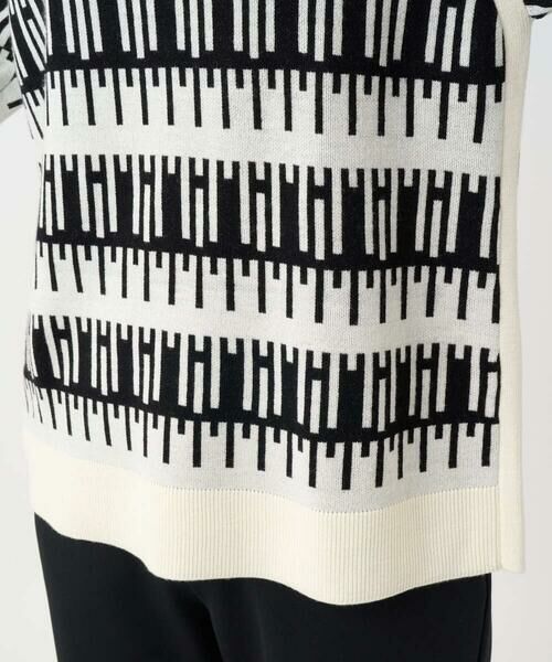 GEORGES RECH / ジョルジュ・レッシュ ニット・セーター | ジオメトリックジャガードウールニット | 詳細8