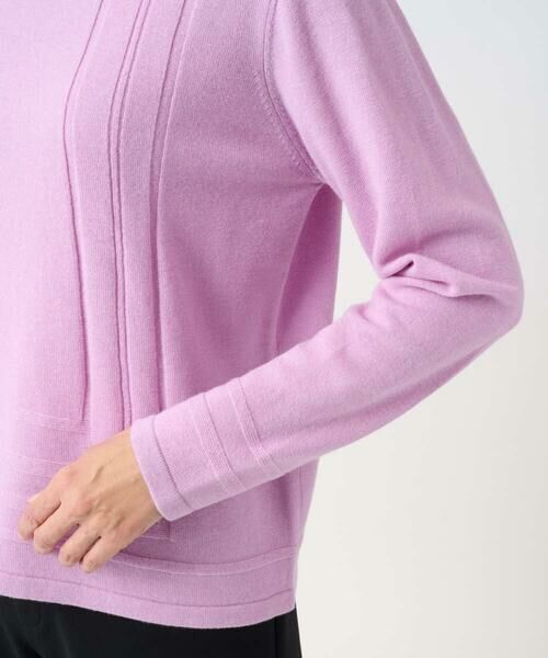 GEORGES RECH / ジョルジュ・レッシュ ニット・セーター | [アンサンブル対応]メリノウールセミハイネックニット | 詳細8