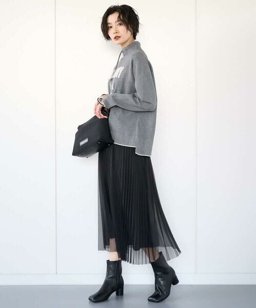 GEORGES RECH / ジョルジュ・レッシュ ニット・セーター | ドロストハイネックロゴニット | 詳細12