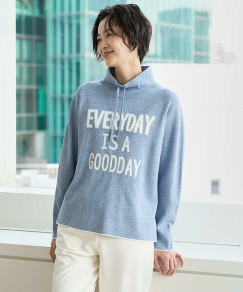 GEORGES RECH / ジョルジュ・レッシュ ニット・セーター | ドロストハイネックロゴニット | 詳細2