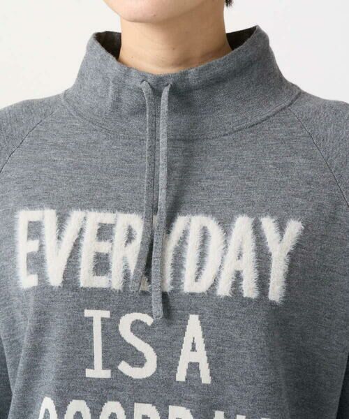 GEORGES RECH / ジョルジュ・レッシュ ニット・セーター | ドロストハイネックロゴニット | 詳細6