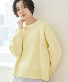 GEORGES RECH / ジョルジュ・レッシュ ニット・セーター | [アンサンブル対応] スウェットライクロゴニット