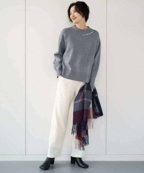 GEORGES RECH / ジョルジュ・レッシュ ニット・セーター | [アンサンブル対応] スウェットライクロゴニット | 詳細13