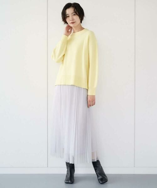 GEORGES RECH / ジョルジュ・レッシュ ニット・セーター | [アンサンブル対応] スウェットライクロゴニット | 詳細18