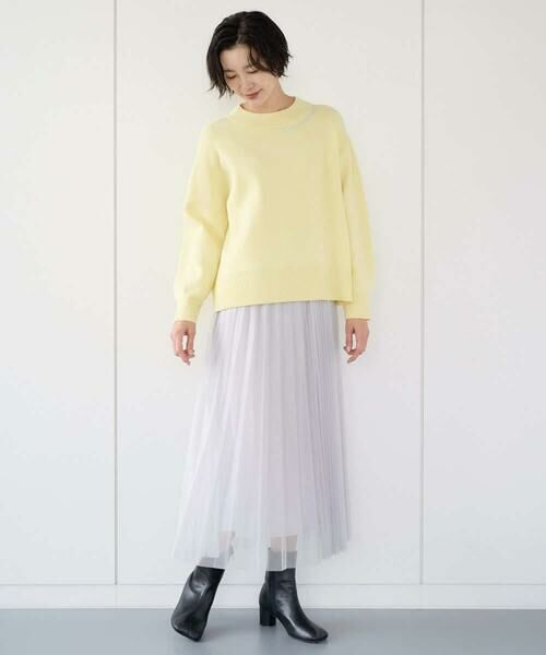 GEORGES RECH / ジョルジュ・レッシュ ニット・セーター | [アンサンブル対応] スウェットライクロゴニット | 詳細19