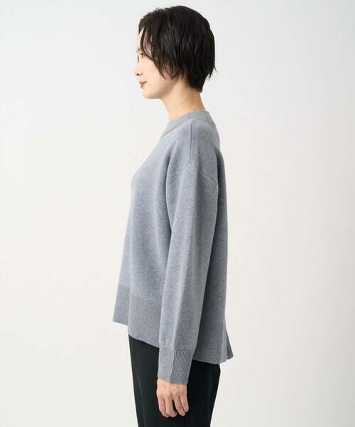 GEORGES RECH / ジョルジュ・レッシュ ニット・セーター | [アンサンブル対応] スウェットライクロゴニット | 詳細6