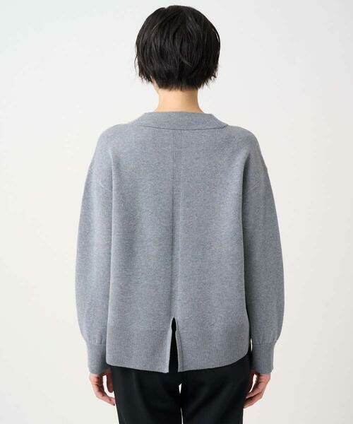 GEORGES RECH / ジョルジュ・レッシュ ニット・セーター | [アンサンブル対応] スウェットライクロゴニット | 詳細7