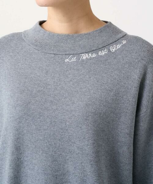 GEORGES RECH / ジョルジュ・レッシュ ニット・セーター | [アンサンブル対応] スウェットライクロゴニット | 詳細8