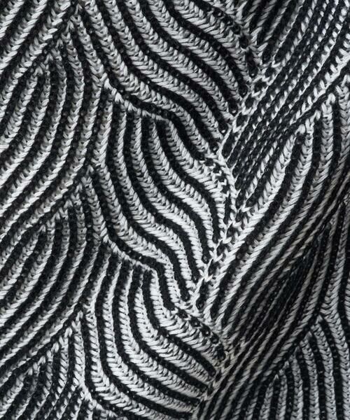 GEORGES RECH / ジョルジュ・レッシュ ニット・セーター | バイカラージャカードニット | 詳細11