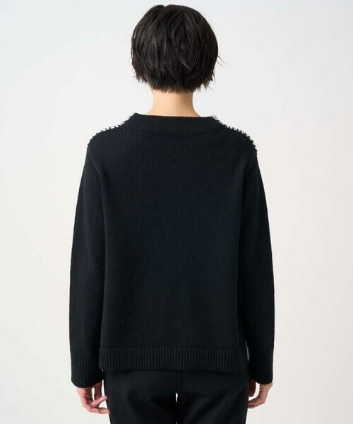 GEORGES RECH / ジョルジュ・レッシュ ニット・セーター | バイカラージャカードニット | 詳細7