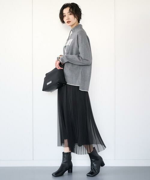 GEORGES RECH / ジョルジュ・レッシュ ロング・マキシ丈スカート | [日本製]アコーディオンシアープリーツスカート | 詳細10