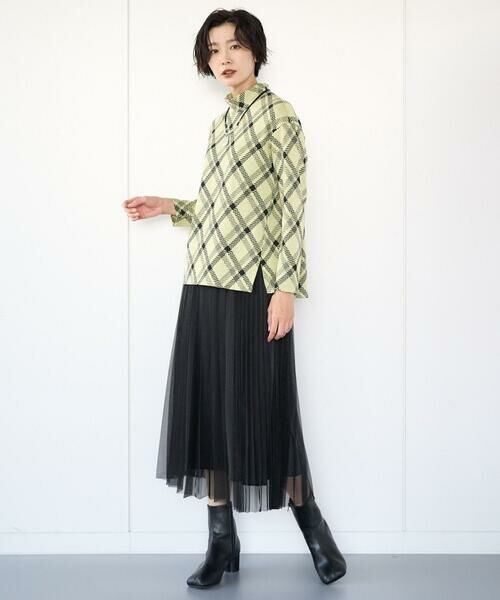 GEORGES RECH / ジョルジュ・レッシュ ロング・マキシ丈スカート | [日本製]アコーディオンシアープリーツスカート | 詳細12