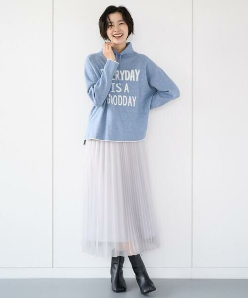 GEORGES RECH / ジョルジュ・レッシュ ロング・マキシ丈スカート | [日本製]アコーディオンシアープリーツスカート | 詳細13