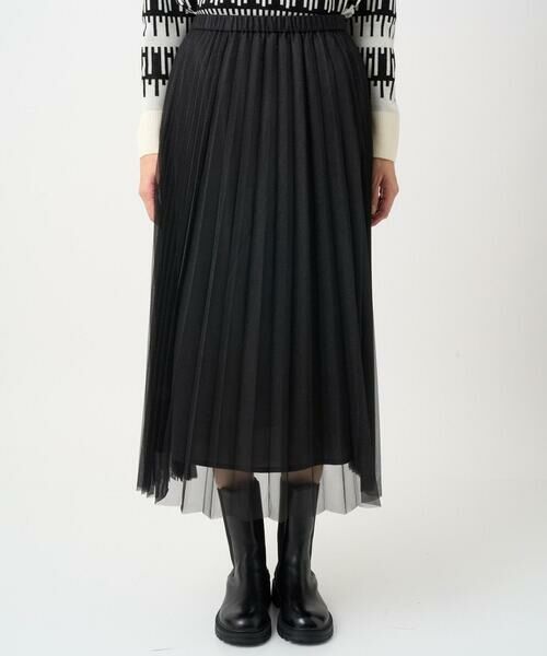 GEORGES RECH / ジョルジュ・レッシュ ロング・マキシ丈スカート | [日本製]アコーディオンシアープリーツスカート | 詳細2