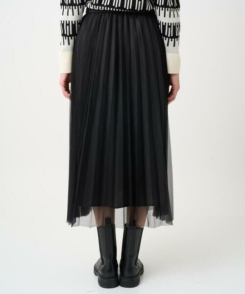 GEORGES RECH / ジョルジュ・レッシュ ロング・マキシ丈スカート | [日本製]アコーディオンシアープリーツスカート | 詳細4