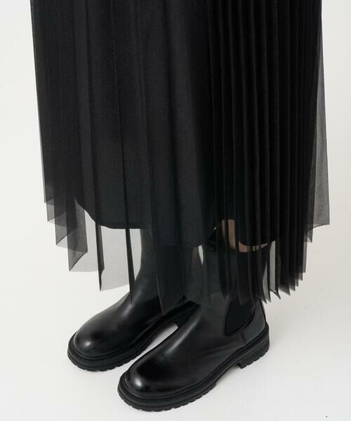 GEORGES RECH / ジョルジュ・レッシュ ロング・マキシ丈スカート | [日本製]アコーディオンシアープリーツスカート | 詳細6