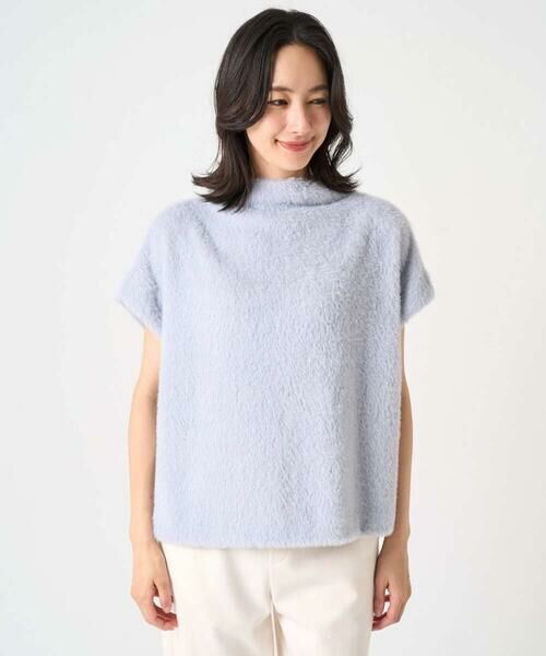 GEORGES RECH / ジョルジュ・レッシュ カットソー | [日本製]ボトルネックフレンチスリーブテディベスト | 詳細3