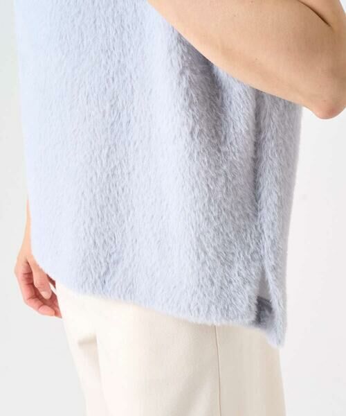 GEORGES RECH / ジョルジュ・レッシュ カットソー | [日本製]ボトルネックフレンチスリーブテディベスト | 詳細8