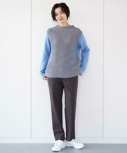 GEORGES RECH / ジョルジュ・レッシュ ショート・ハーフ・半端丈パンツ | [日本製]トリコット裏起毛テーパードパンツ | 詳細12