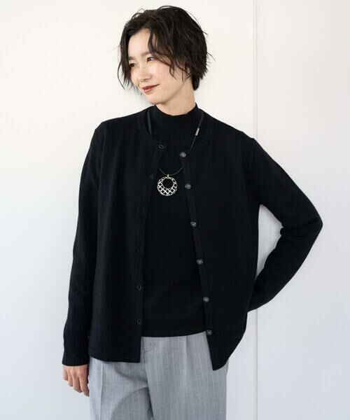 GEORGES RECH / ジョルジュ・レッシュ カーディガン・ボレロ | [アンサンブル対応]メリノウールカーディガン | 詳細1