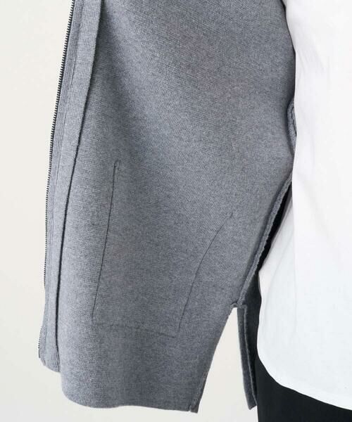 GEORGES RECH / ジョルジュ・レッシュ カーディガン・ボレロ | [アンサンブル対応] ミラノリブジップアップニットカーディガン | 詳細12