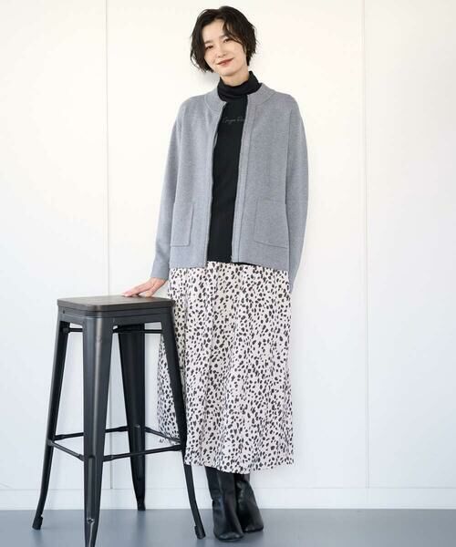 GEORGES RECH / ジョルジュ・レッシュ カーディガン・ボレロ | [アンサンブル対応] ミラノリブジップアップニットカーディガン | 詳細16
