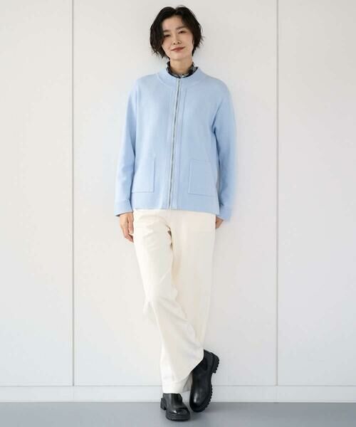 GEORGES RECH / ジョルジュ・レッシュ カーディガン・ボレロ | [アンサンブル対応] ミラノリブジップアップニットカーディガン | 詳細18