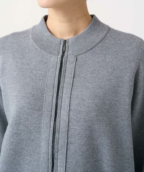 GEORGES RECH / ジョルジュ・レッシュ カーディガン・ボレロ | [アンサンブル対応] ミラノリブジップアップニットカーディガン | 詳細8
