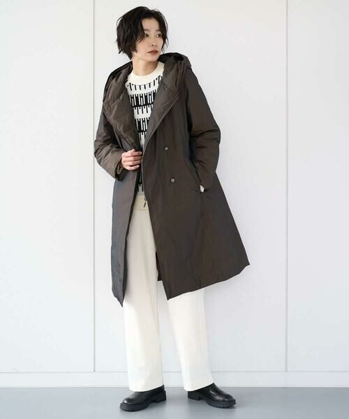 GEORGES RECH / ジョルジュ・レッシュ ダウンジャケット・ベスト | ステッチレスシャンブレーロングダウンコート | 詳細15