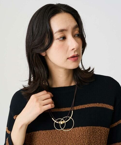 GEORGES RECH / ジョルジュ・レッシュ ネックレス・ペンダント・チョーカー | [日本製]メタルリングネックレス（ゴールド）