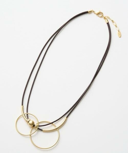 GEORGES RECH / ジョルジュ・レッシュ ネックレス・ペンダント・チョーカー | [日本製]メタルリングネックレス | 詳細1