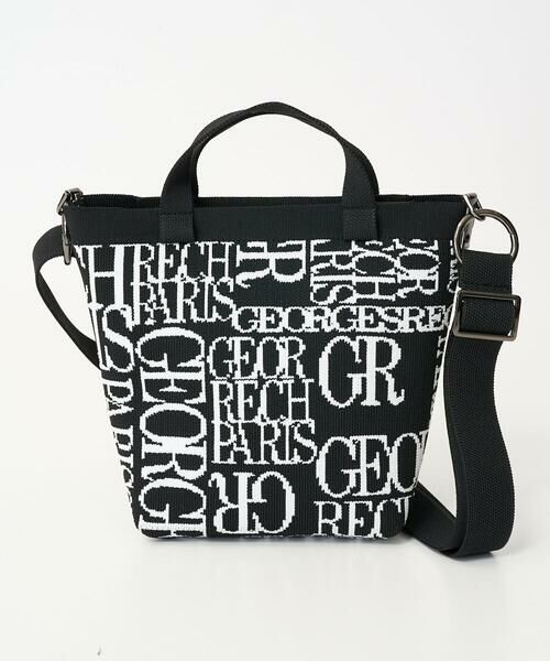 GEORGES RECH / ジョルジュ・レッシュ ショルダーバッグ | ジャガードニットロゴミニショルダーバッグ | 詳細1
