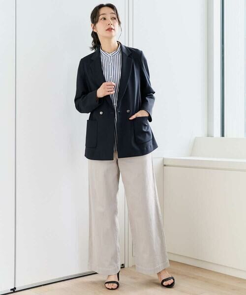 GEORGES RECH / ジョルジュ・レッシュ シャツ・ブラウス | [日本製]バンドカラーシャツ | 詳細14