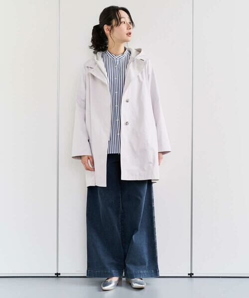 GEORGES RECH / ジョルジュ・レッシュ シャツ・ブラウス | [日本製]バンドカラーシャツ | 詳細15