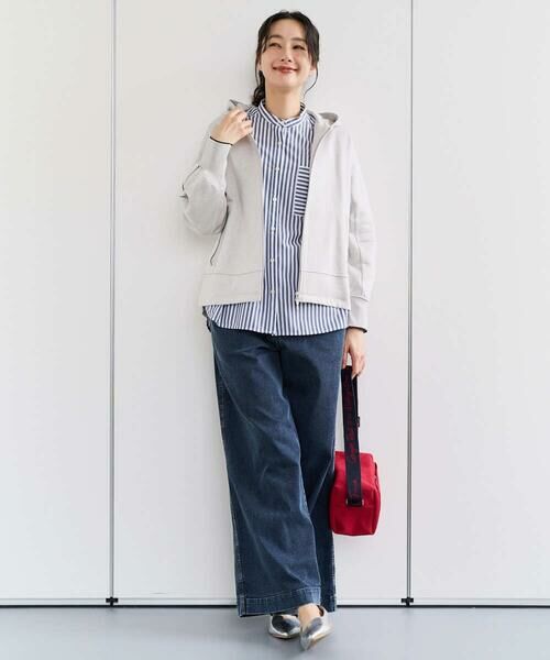 GEORGES RECH / ジョルジュ・レッシュ シャツ・ブラウス | [日本製]バンドカラーシャツ | 詳細17