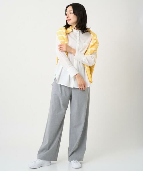 GEORGES RECH / ジョルジュ・レッシュ シャツ・ブラウス | [日本製]バンドカラーシャツ | 詳細23